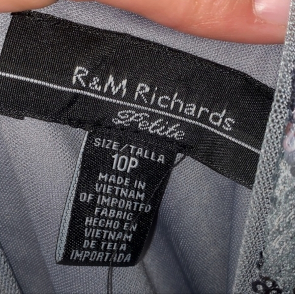 NWT Gray Sequin Gown - Picture 6 of 7